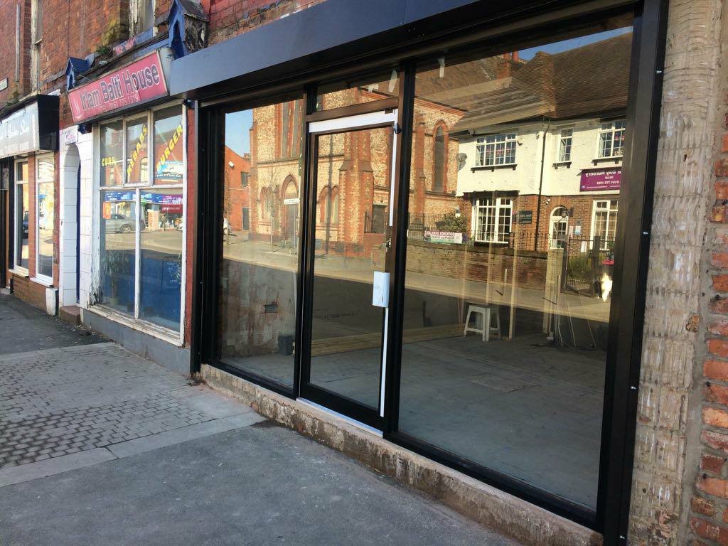 Aluminium Shop Fronts in Poole