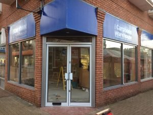 Commercial Aluminium Shop Fronts