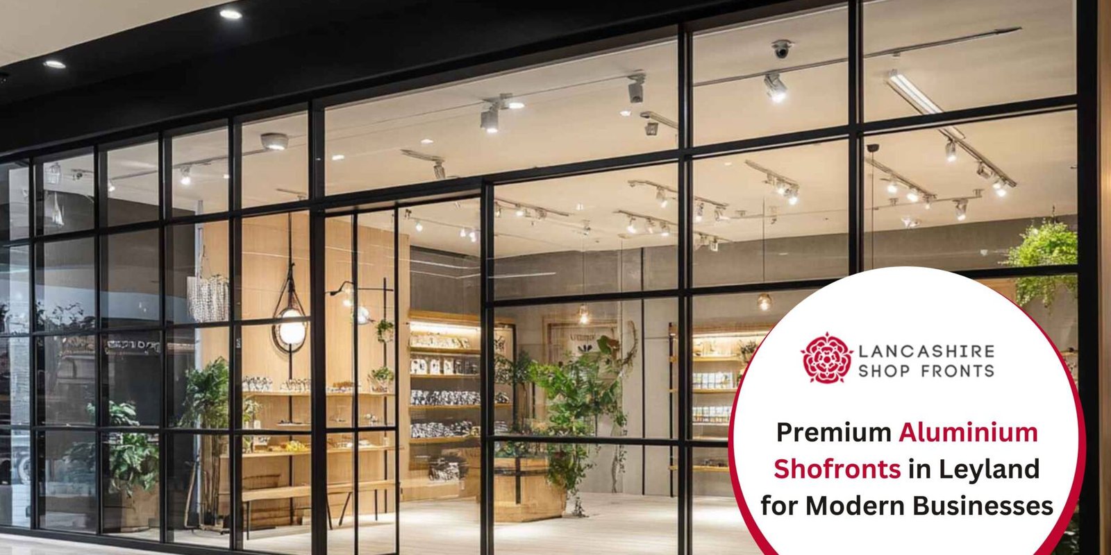 Premium Aluminium Shopfronts in Leyland for Modern Businesses
