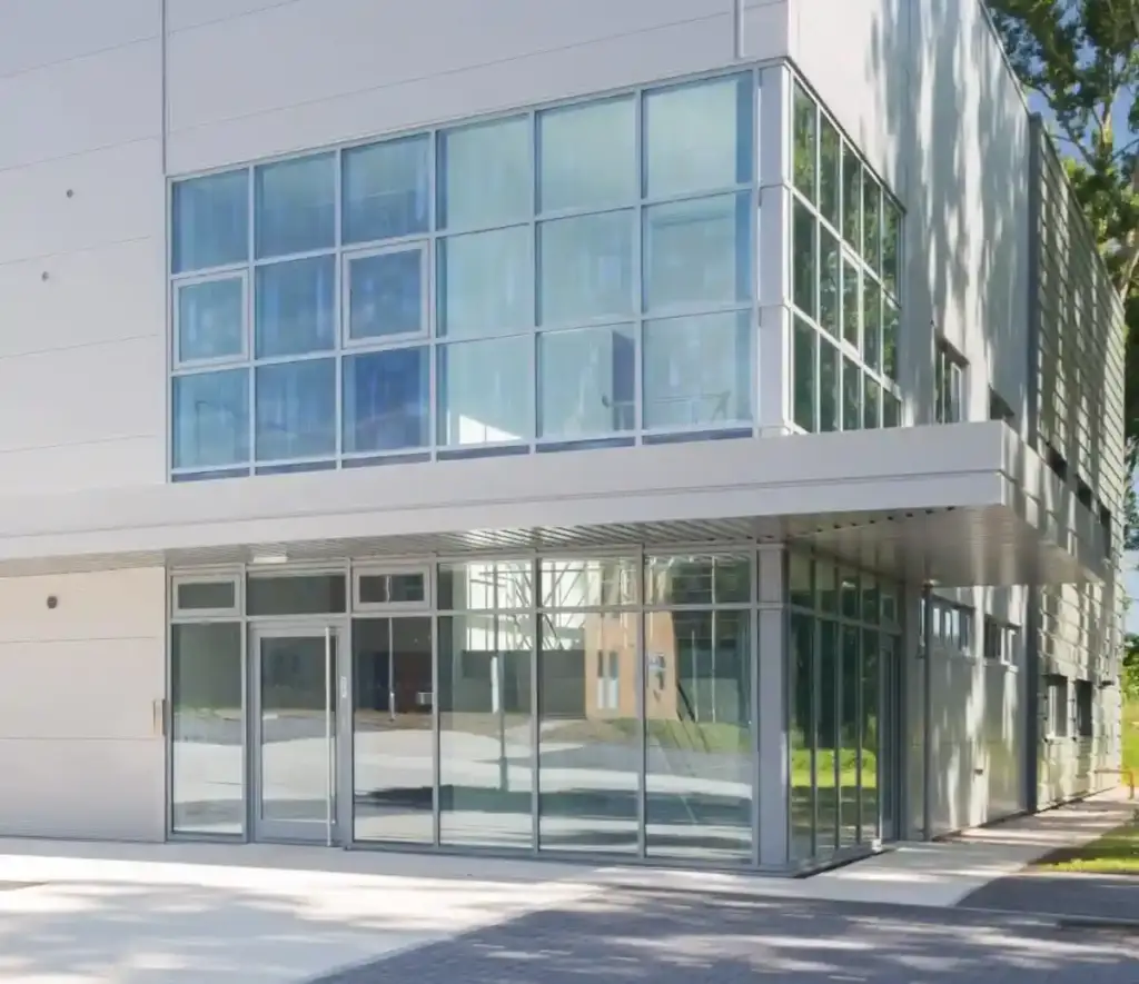 curtain walling installation